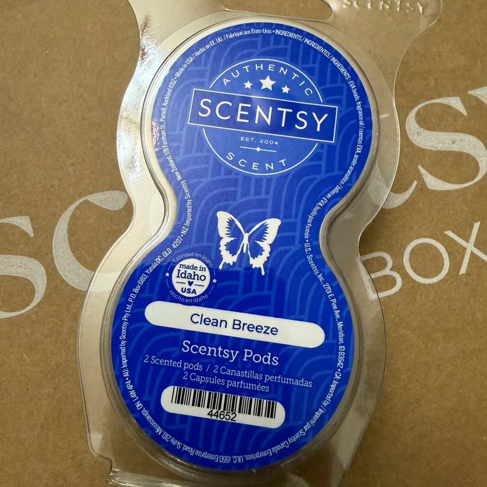 Scentsy Clean Breeze Scent Pods - Deep Blue